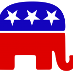 Republican elephant image