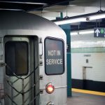 NYC Subway Train Depicting Not In service image