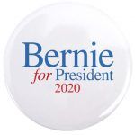 Bernie for President 2020 button image
