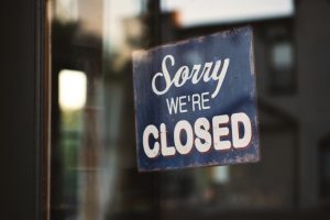 Sorry we are closed image