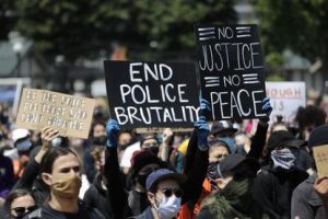 NYC Protest against police brutality photo