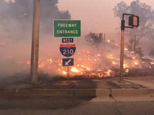 The fires of California Photo