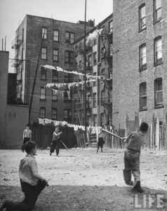 Stick Ball Boy taken by Life Mag