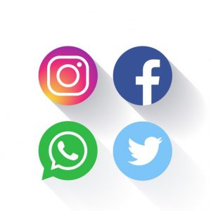 Social media icons image