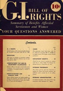 GI Bill of rights Image