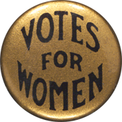 Votes for Women Button image