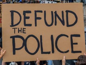 Defund the Police Sign Image