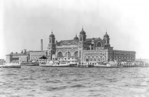 Photo of Ellis Island in New York city