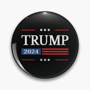 Trump 2024 button Image