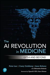 The AI Revolution in Medicine - Book Cover Image
